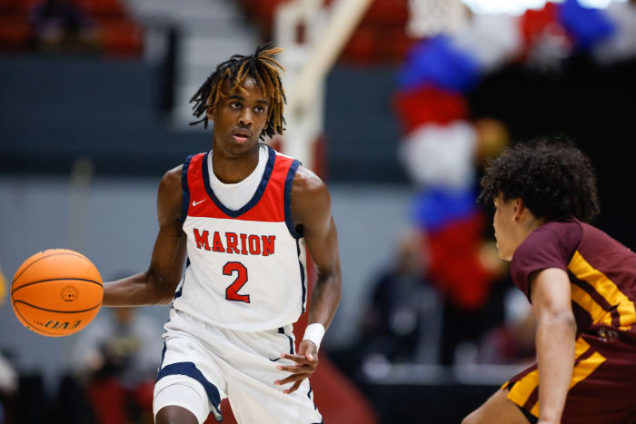 Arkansas boys high school basketball: Lake Hamilton vs. Marion - 2023